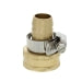 Aqua Plumb Coupling Garden Hose Repair Solid Brass 5/8