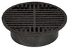 NDS 8 Round Grate, Black (8)