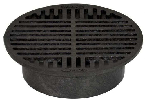 NDS 8 Round Grate, Black (8)