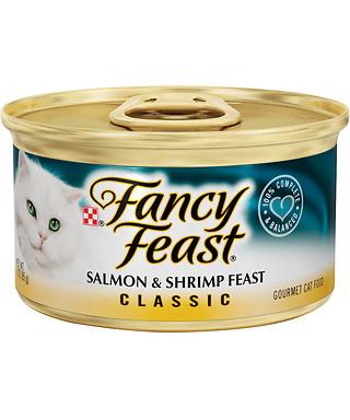 Fancy Feast Classic Salmon and Shrimp Canned Cat Food