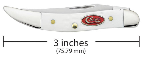 Case Knives SparXX™ Standard Jig White Synthetic Small Texas Toothpick