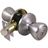 Guard Security Classic Tubular Keyed Entry Door Knob Set Stainless Steel (Stainless Steel)