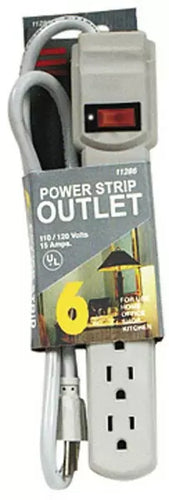 Howard Berger 6-Outlet Grounded Power Strip 30 (30)