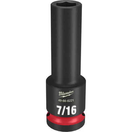 Milwaukee SHOCKWAVE Impact Duty™ 1/2 x 7/16 Drive 6 Point Sockets