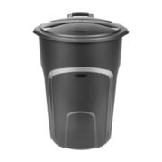 Rubbermaid Roughneck™ Wheeled Trash Can, 32 Gallon Black (32 Gallon, Black)