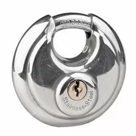 Guard Security Discus Stainless Steel Padlock 2-3/4