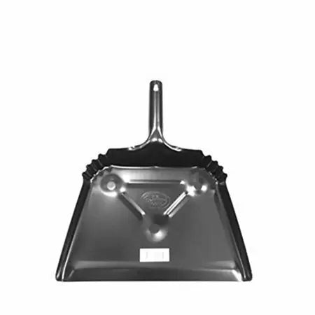 H.b. Smith Tools Heavy Duty Black Metal Dustpan 12 Width X 14 Height (12 x 14)