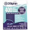 Blue Dolphin Wet & Dry Silicon Carbide Sanding Paper, 9 In. x 11 In. Sheets, 400 Grit (9 x 11)