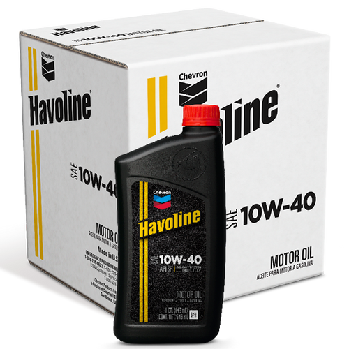 Havoline Motor Oil 10W-40 Quart Case 1 Quart (1 quart)