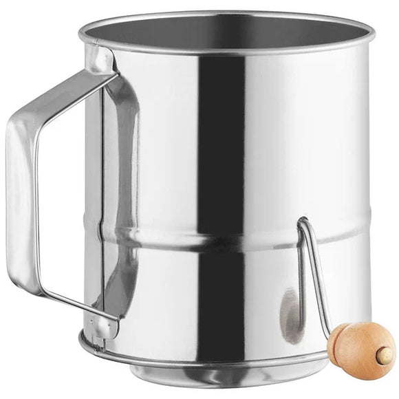 Fox Run Flour Sifter, Stainless Steel, 3-Cup