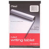 Writing Tablet, Ruled, White, 6 x 9-In., 100-Sheets