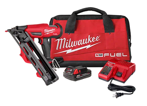 Milwaukee® M18 FUEL 15 Gauge Finish Nailer Kit