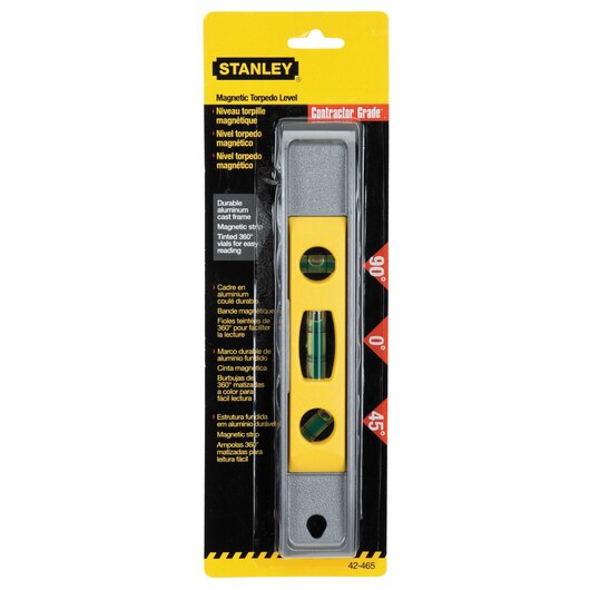 Stanley Black & Decker Magnetic Torpedo Level