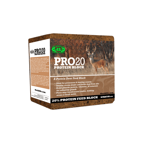 4S Advanced Wildlife Solutions Pro 20 Protein Block