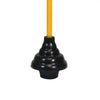 Thrifco Plumbing Industrial Professional Stepped Flanged Plunger (Length 23 1/2” (Plunger & Handle))