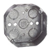 Thomas & Betts Steel City Octagon Box 1-1/2 Deep, Knockouts