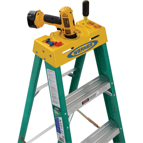 WernerCo Type II Fiberglass Step Ladder 5908 (8ft)