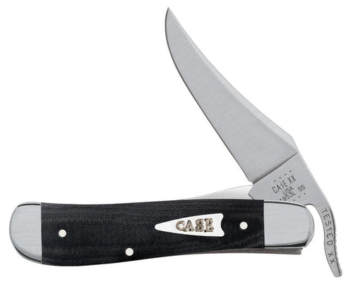 Case Smooth Black Micarta® RussLock® (Black Micarta®)