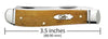 Case Smooth Antique Bone Mini Trapper (Antique Bone)