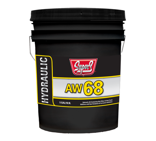 Super S® Ashless Aw 68 Hydraulic Fluid 5 Gallon (5 Gallon)