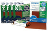 Blue Dolphin Aluminum Oxide Sandpaper 9 in. x 11 in., 150 Grit, 25 Pack (9 x 11)