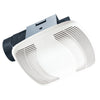 Air King’s BFQ80: 80 CFM @ 2.0 sones series SNAP-IN Installation Exhaust Fans, White (White)