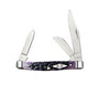 Case Medium Stockman Purple Bone Standard Jig Handle Stainless Pocket Knife (Purple Bone)