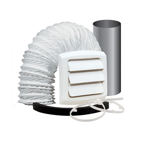 Dundas Jafine  ProVent™ Wall Style Bathroom Fan Vent Kit 3 In. to 4 In. (3