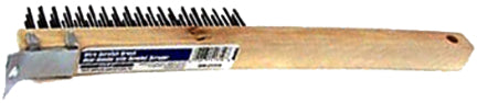 BRUSH 3X19  BENT HDL W/ SCRAPER