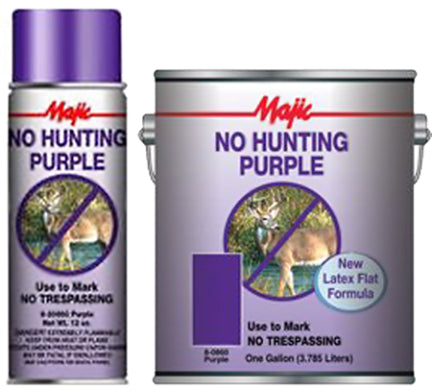 SPRAY MAJIC NO HUNTING PURPLE