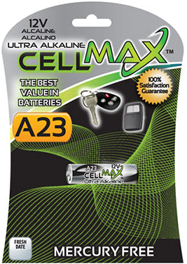 A23 ALKALINE 12V 1PC CARD