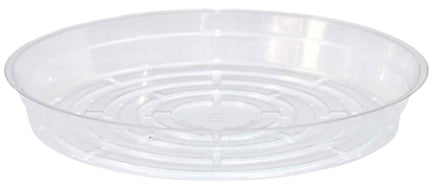 CLEAR VINYL  SAUCER  6 INCH