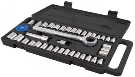 SOCKET SET 40PC WITH HANDLE