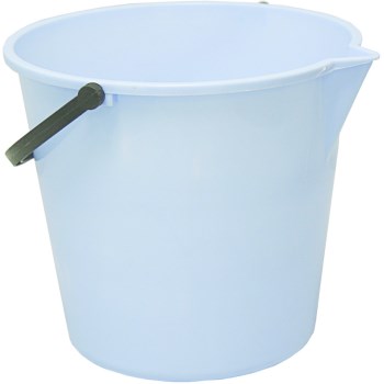 World & Main/Cranbury Assorted Pastel Color 10 Quart Bucket (Round) w/Spout (10 quart)