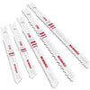 Milwaukee 5-Piece U-Shank Jig Saw Blade Set