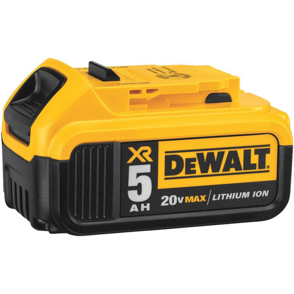 DeWalt 20 Volt MAX XR Lithium-Ion 5.0 Ah Premium Tool Battery