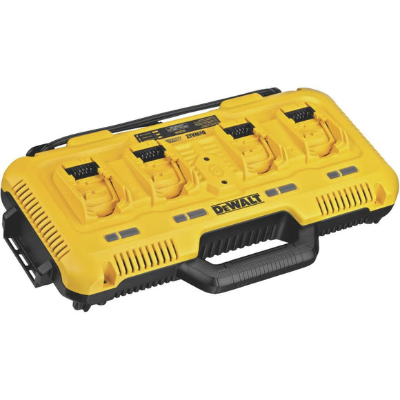 DeWalt 12 Volt/20 Volt MAX and FLEXVOLT 20 Volt/60 Volt MAX Lithium-Ion Simultaneous Multiport Battery Charger