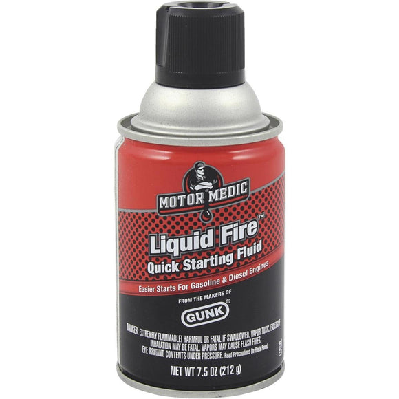 Motor Medic 7.8 Oz. Liquid Fire Starting Fluid