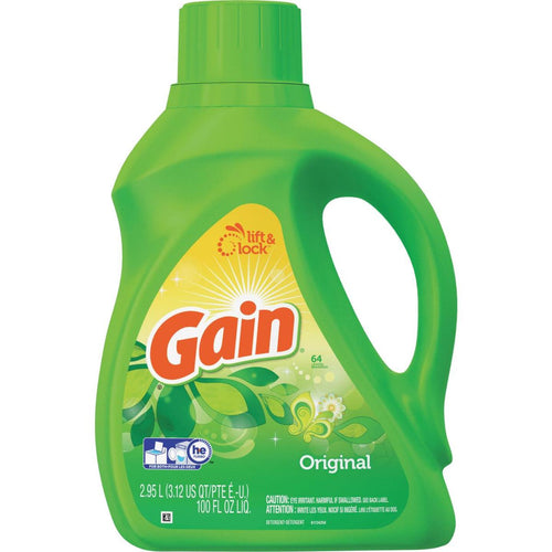 Gain FreshLock 100 Oz. 64 Load Liquid Laundry Detergent