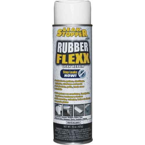 Black Jack Leak Stopper 15 Oz. White Rubber Flexx Spray Sealant