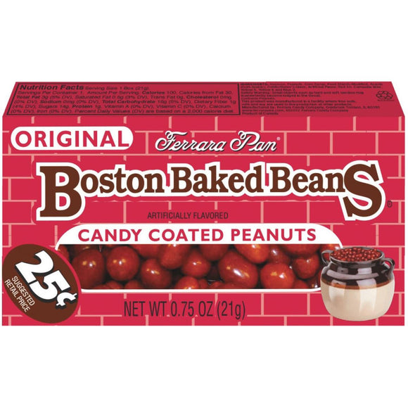 Sathers Candy Covered Peanuts 0.8 Oz. Boston Baked Beans