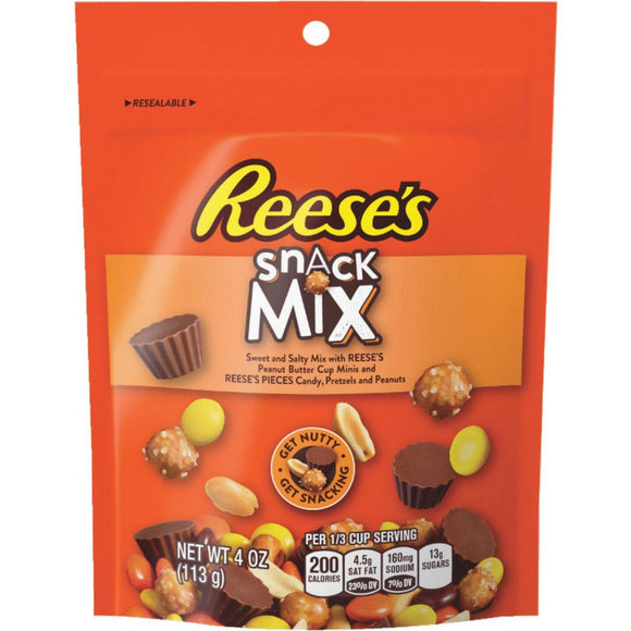 Reese's Chocolate, Peanutbutter & Pretzel 4 Oz. Snack Mix