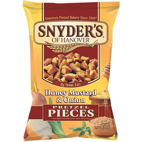 Snyder's of Hanover 3.5 Oz. Honey Mustard & Onion Pretzels