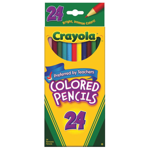 Crayola Colored Pencils (24-Pack)