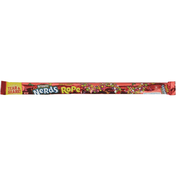 Nerds Assorted Flavors 0.92 Oz. Rainbow Rope Candy