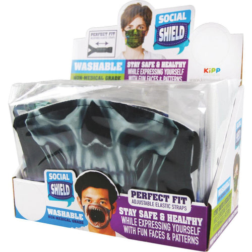Novelty Shield-N-Play Washable Polyester Adult Mask