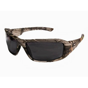 Wolf Peak XB116CF Safety Eyeware, Brazeau Series ~ Camo w/Smoke Lenses