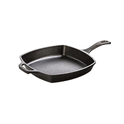 Lodge 10.5 Inch Square Cast Iron Skillet (10.5)