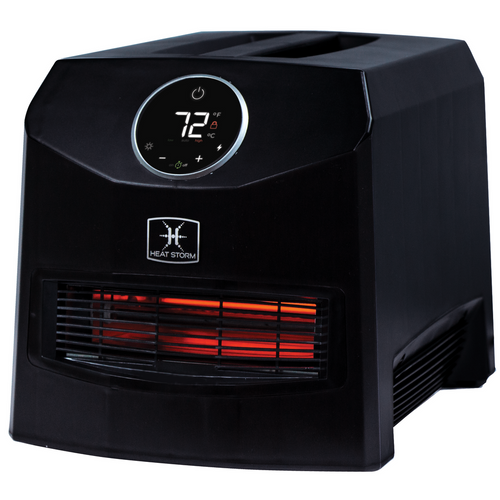 Heat Storm TOUCH SCREEN - 1500 Watt ~ Infrared Space Heater ~ Portable with Handle - MOJAVE (1500 Watt)