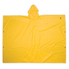 Custom LeatherCraft Climate Gear® Lightweight PVC Rain Poncho (R10410 - Large, Yellow)